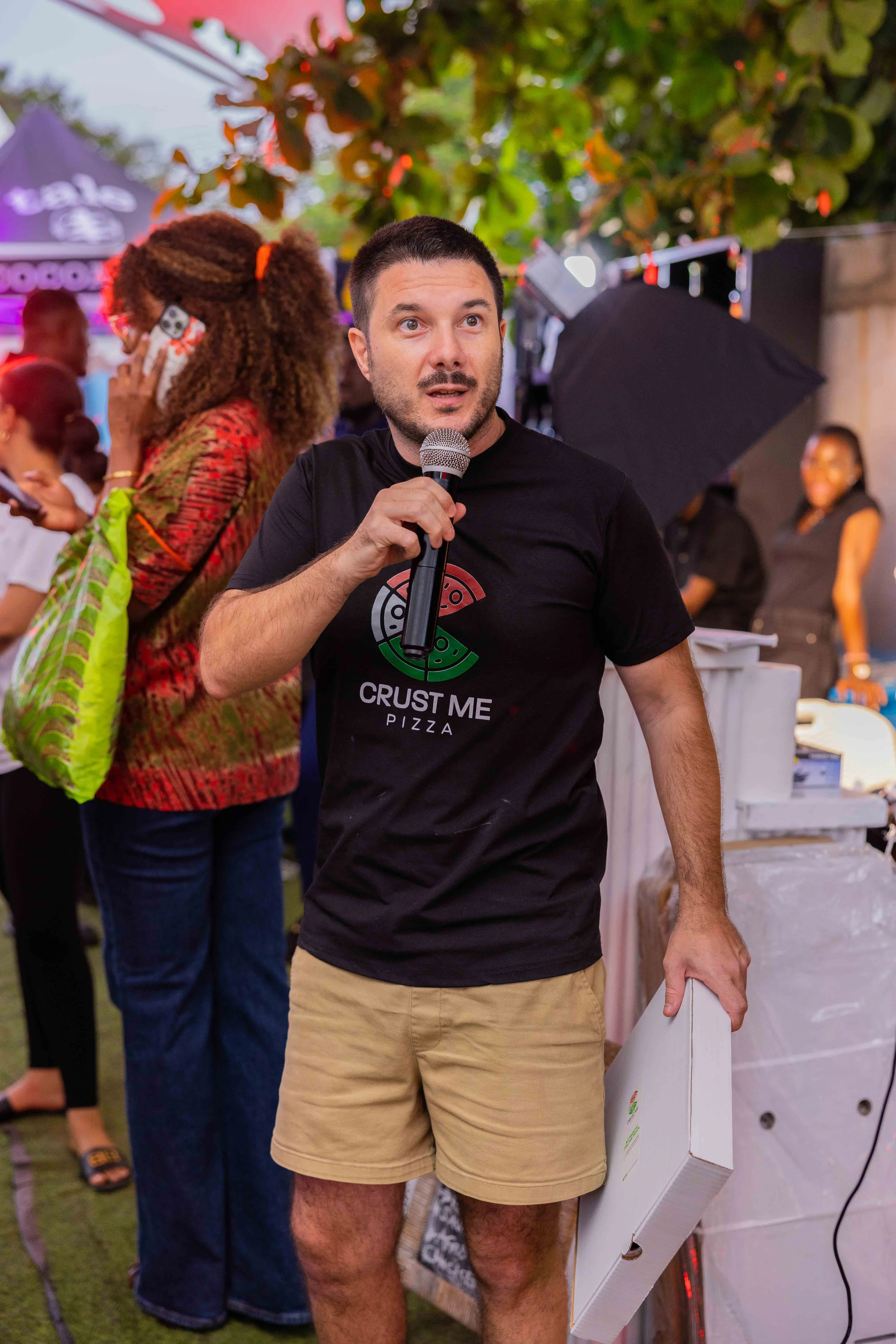Luca, Founder of Crust Me Pizza